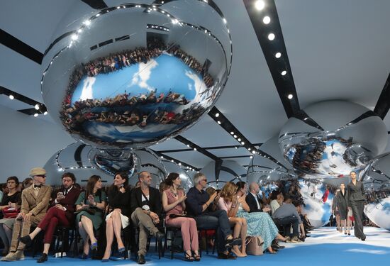 Dior fashion show on Red Square