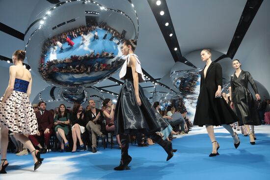 Dior fashion show on Red Square