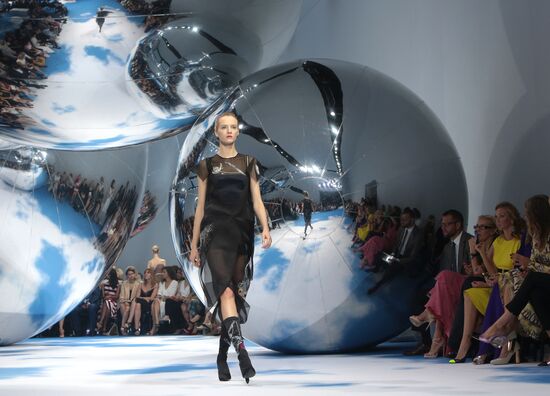 Dior fashion show on Red Square