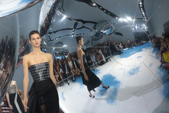 Dior fashion show on Red Square
