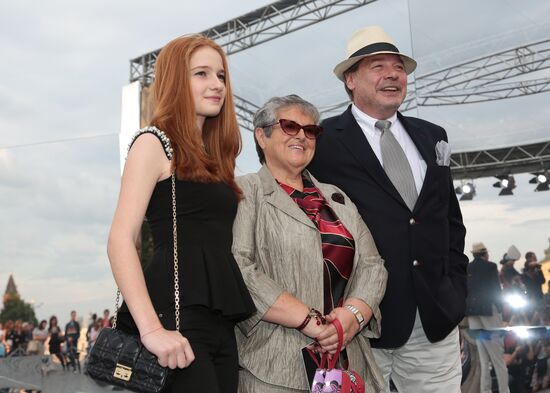 Dior fashion show on Red Square