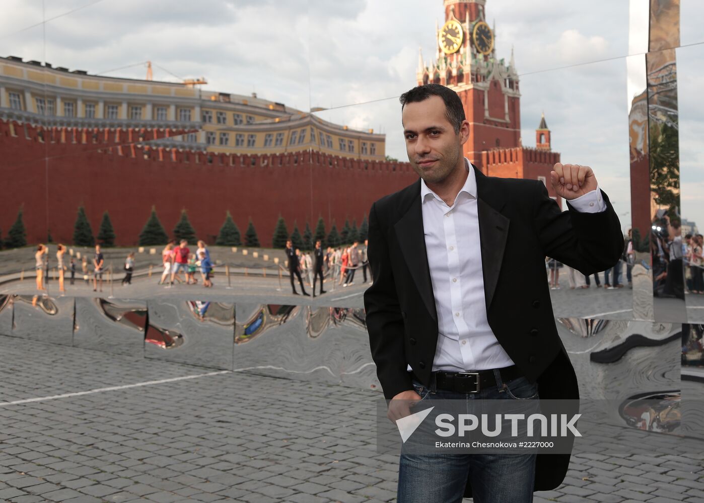 Dior fashion show on Red Square