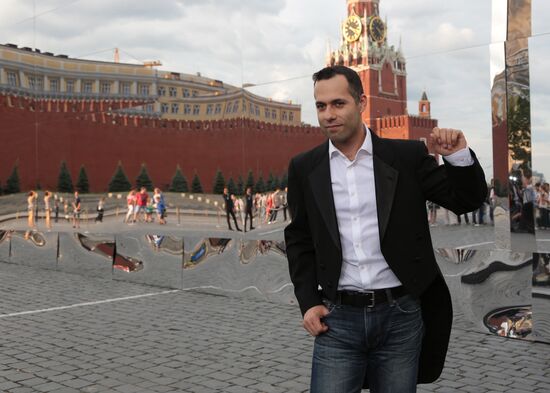 Dior fashion show on Red Square