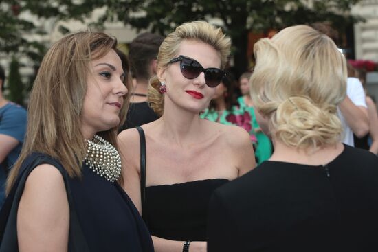 Dior fashion show on Red Square