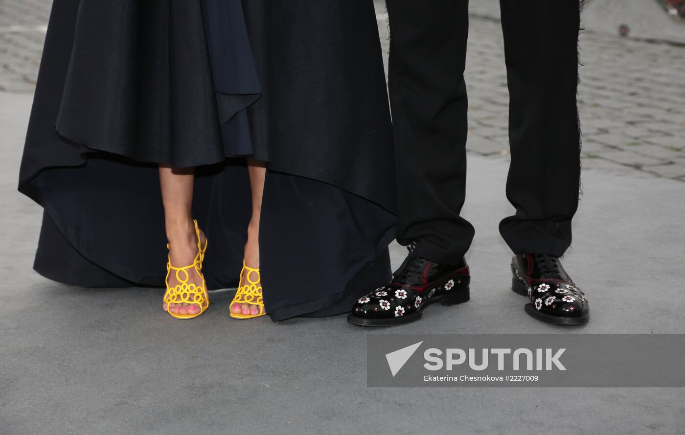 Dior fashion show on Red Square