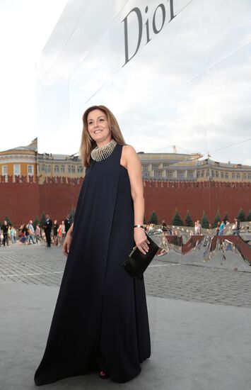 Dior fashion show on Red Square