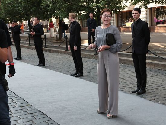 Dior fashion show on Red Square