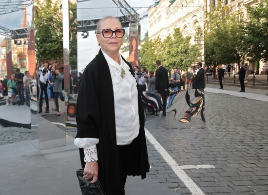 Dior fashion show on Red Square