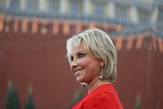 Dior fashion show on Red Square