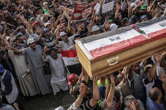 Rally in support of Mohamed Morsi in Cairo