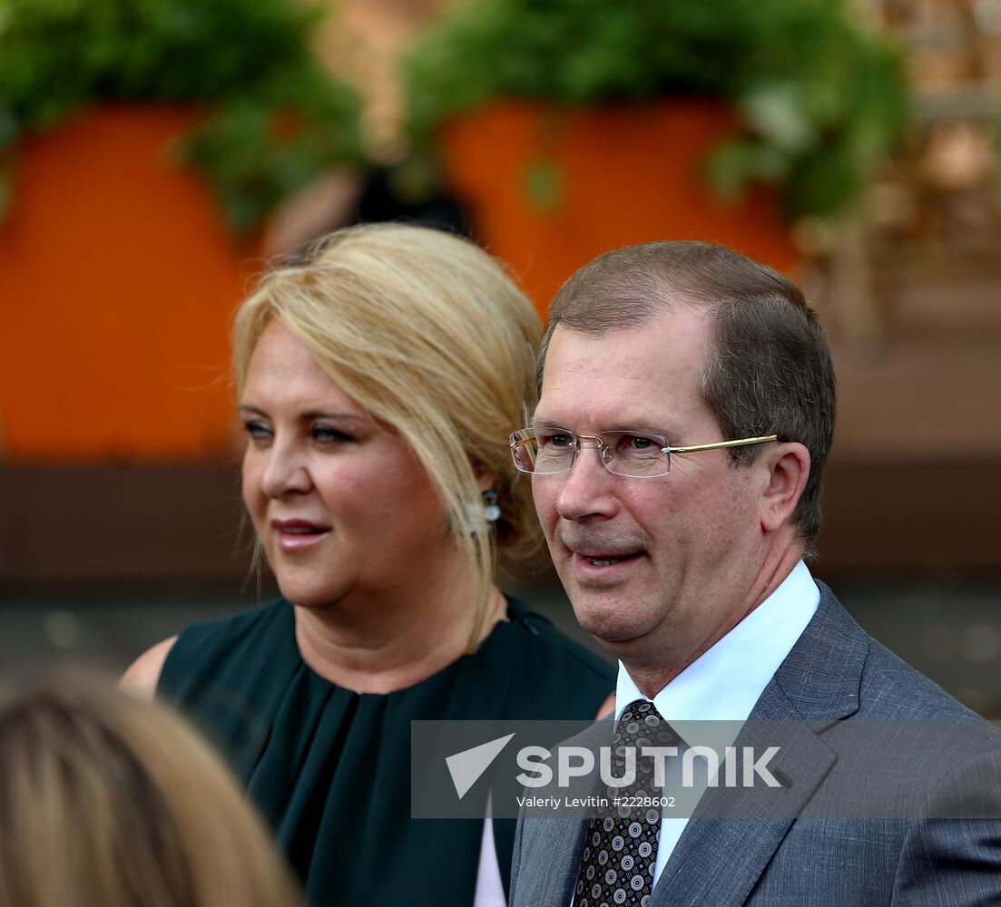 Dior fashion show on Red Square