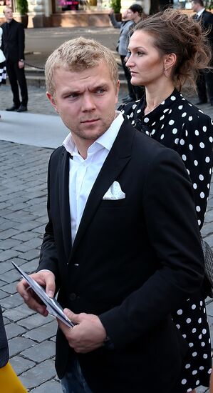 Dior fashion show on Red Square