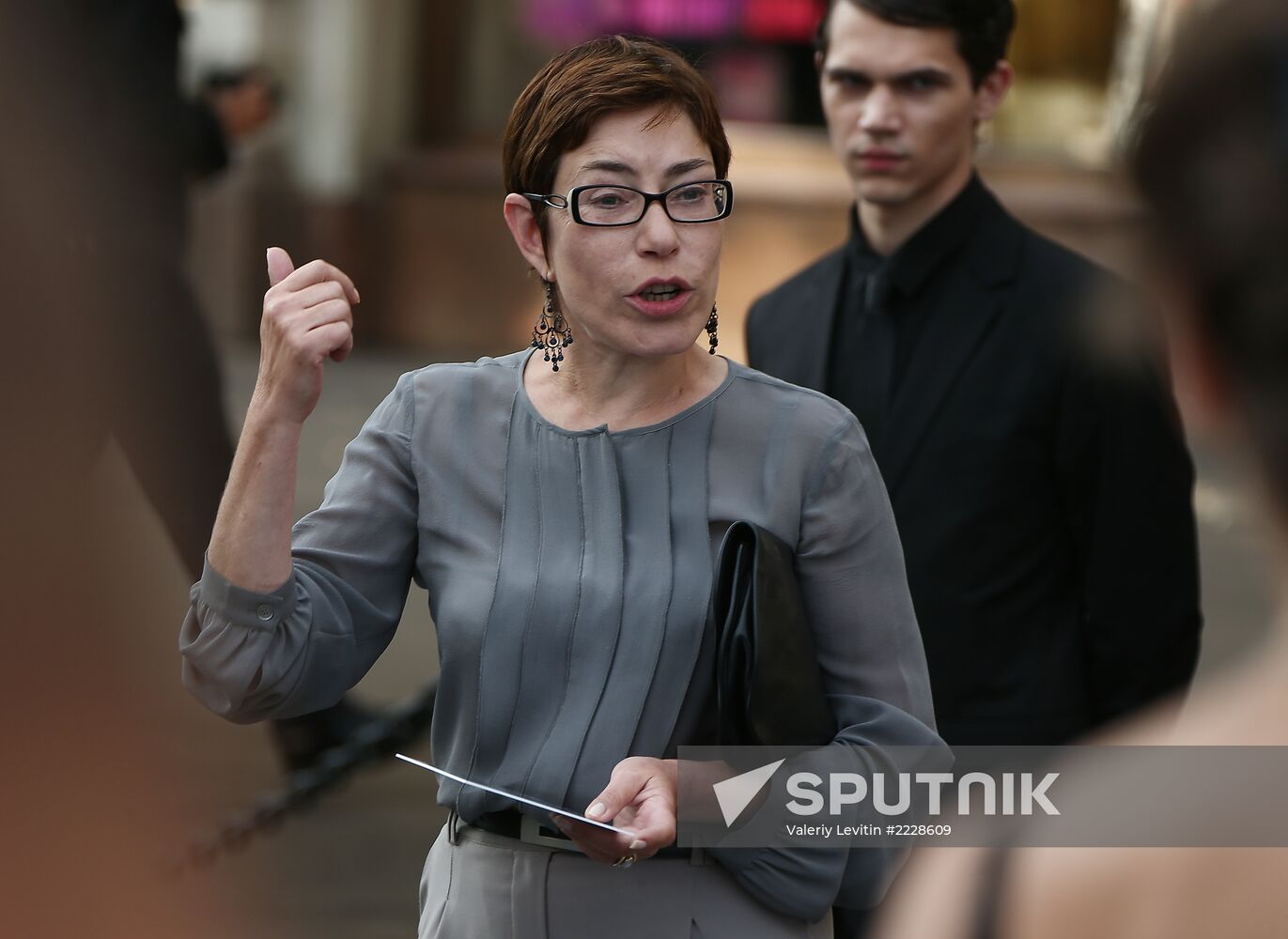 Dior fashion show on Red Square