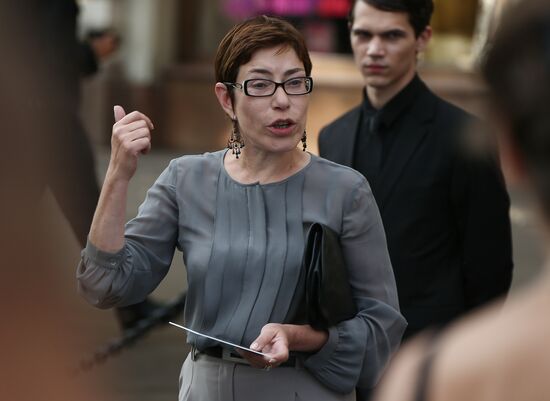 Dior fashion show on Red Square