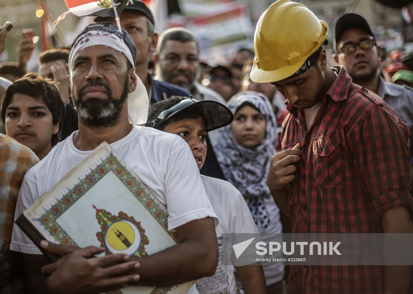 Rally in support of Mohamed Morsi in Cairo