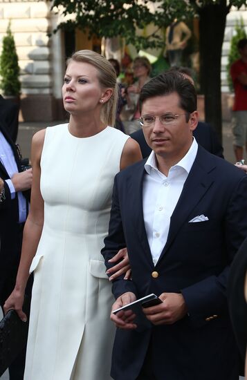 Dior fashion show on Red Square