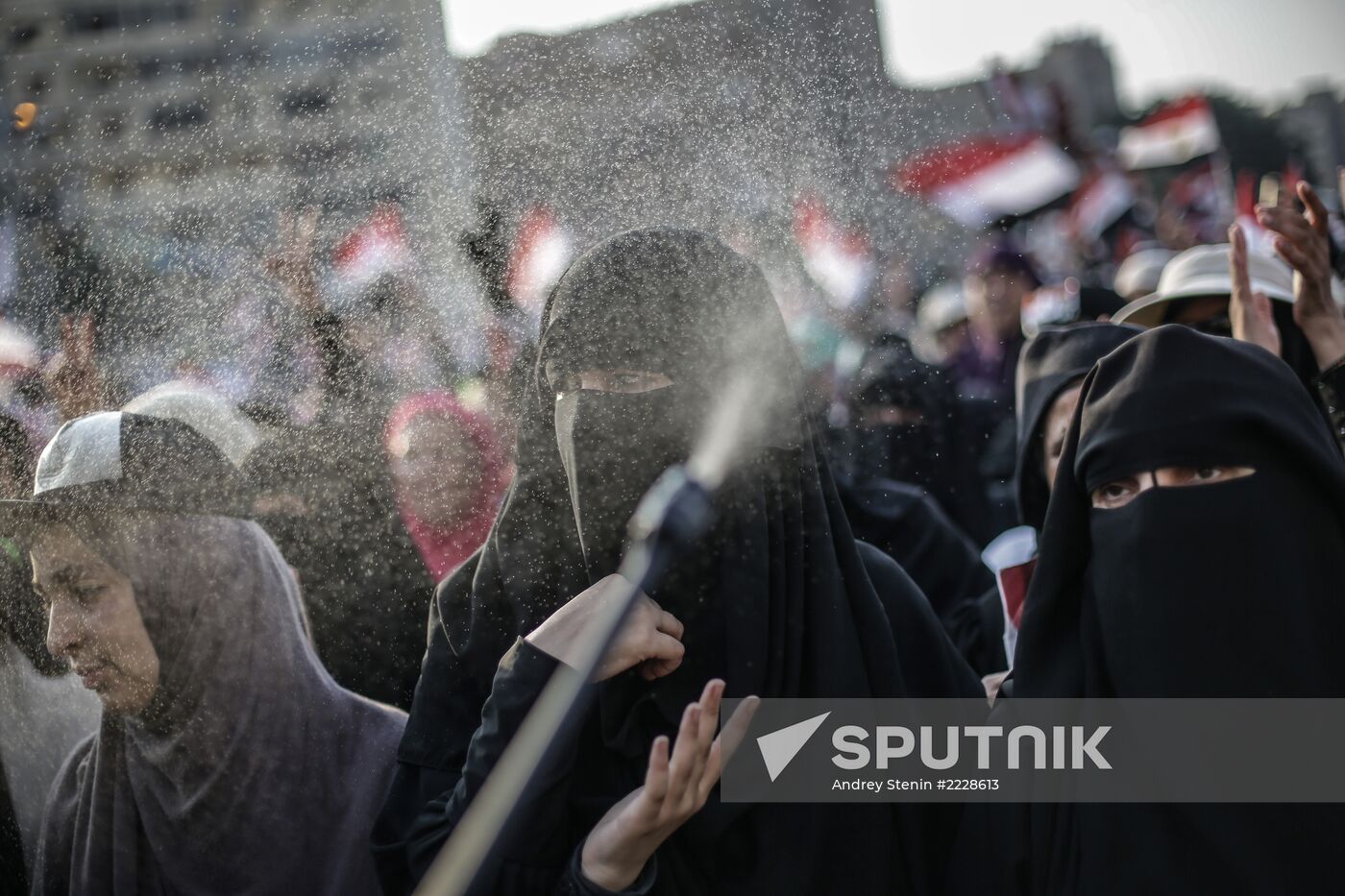 Rally in support of Mohamed Morsi in Cairo