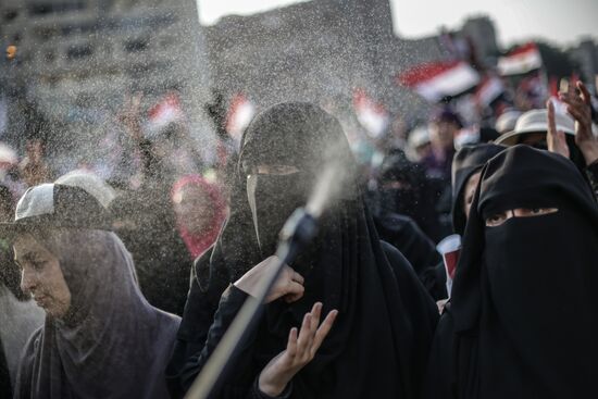 Rally in support of Mohamed Morsi in Cairo