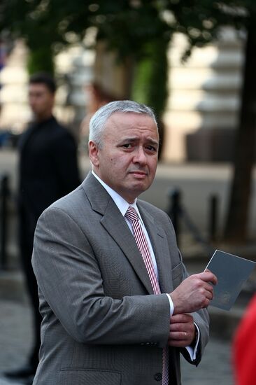 Dior fashion show on Red Square