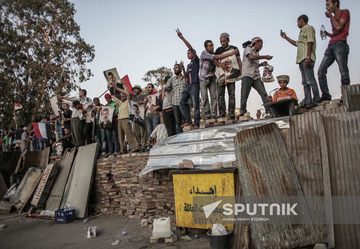 Rally in support of Mohamed Morsi in Cairo