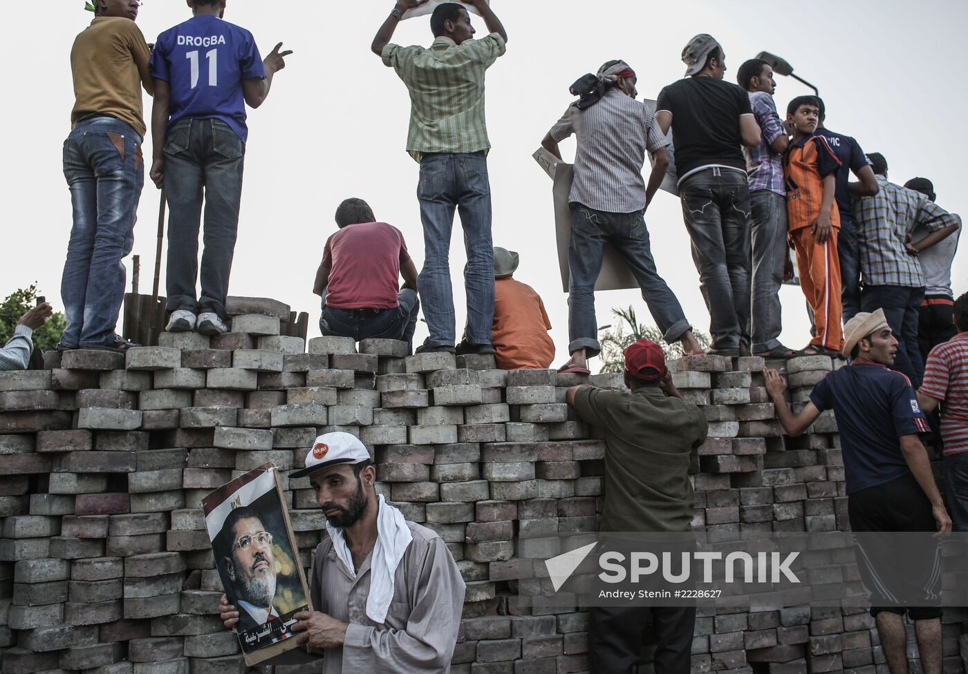 Rally in support of Mohamed Morsi in Cairo