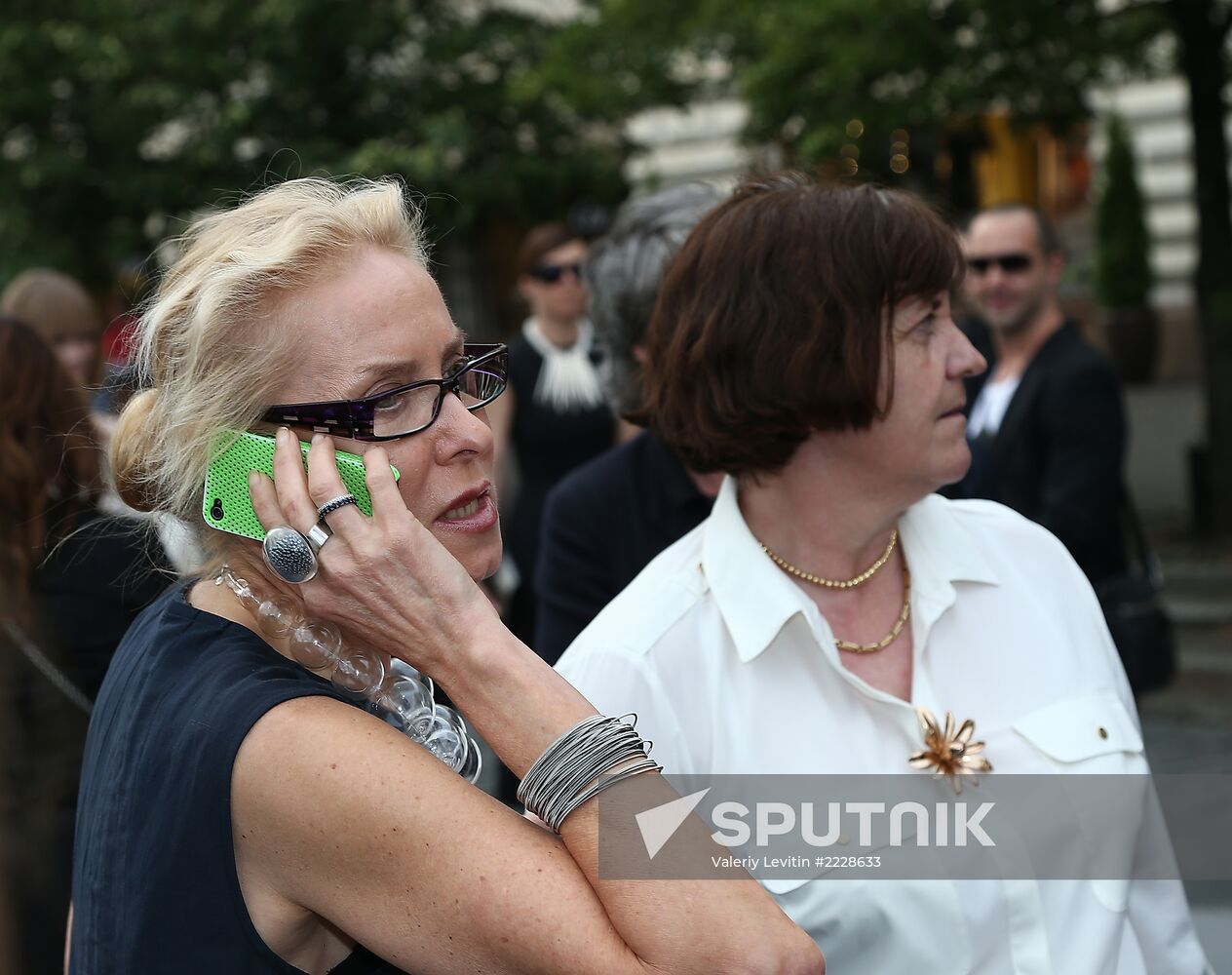 Dior fashion show on Red Square