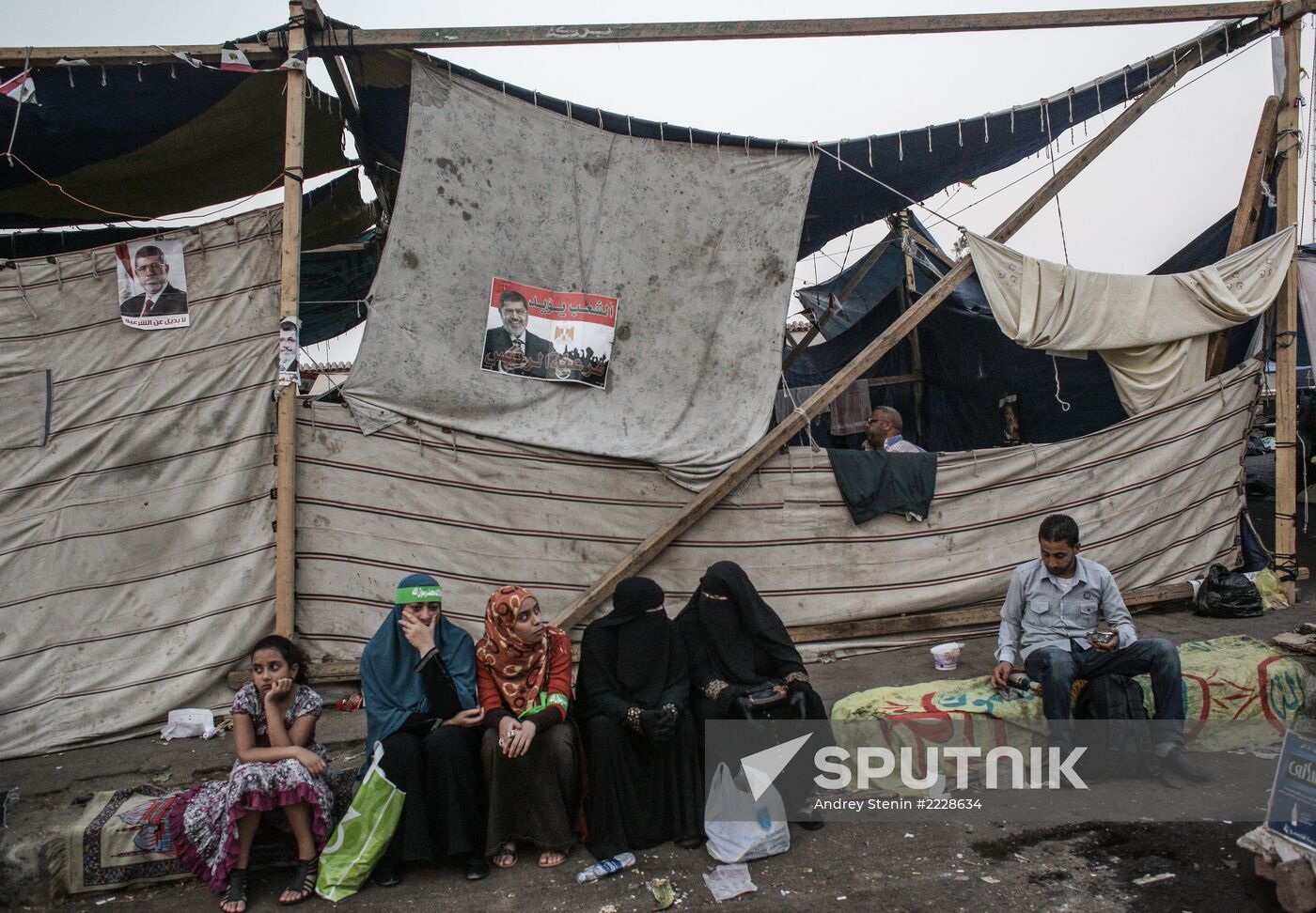 Rally in support of Mohamed Morsi in Cairo