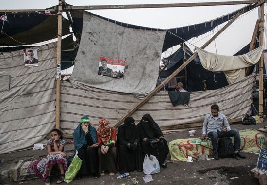 Rally in support of Mohamed Morsi in Cairo