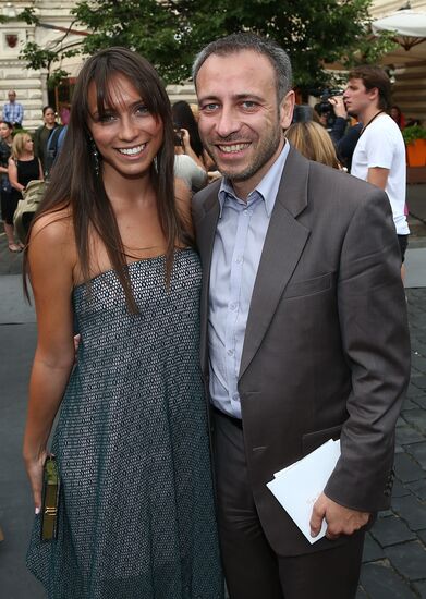Dior fashion show on Red Square