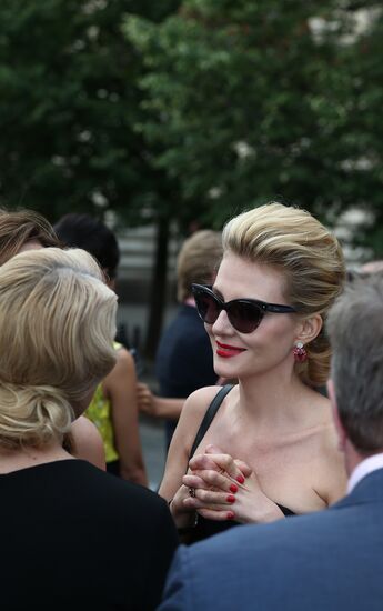 Dior fashion show on Red Square