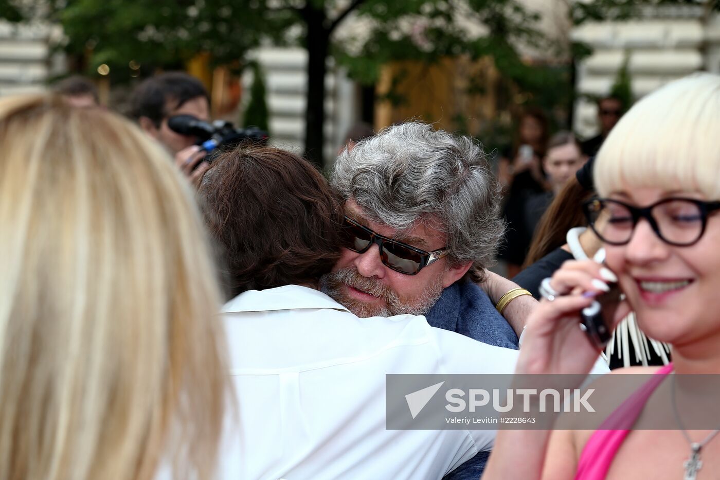 Dior fashion show on Red Square