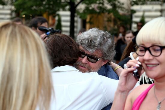 Dior fashion show on Red Square