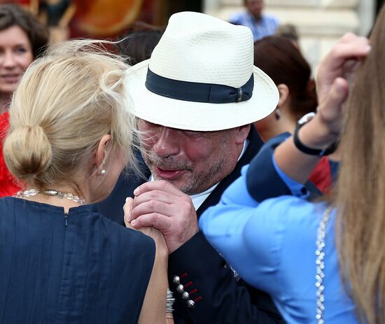 Dior fashion show on Red Square
