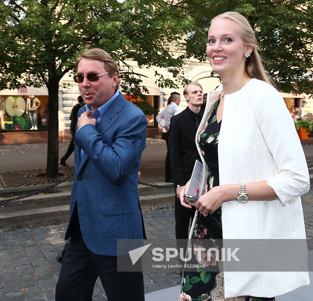 Dior fashion show on Red Square
