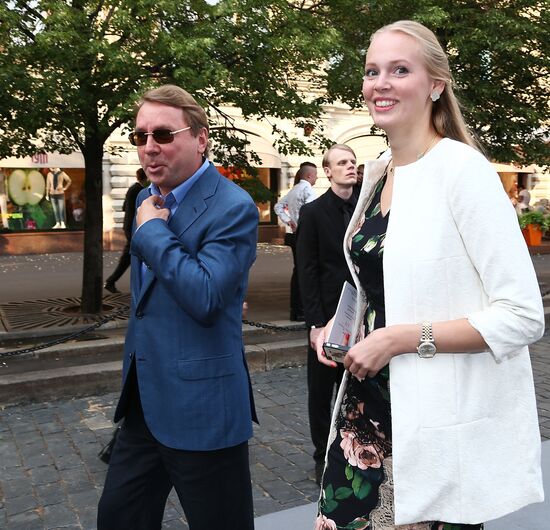 Dior fashion show on Red Square