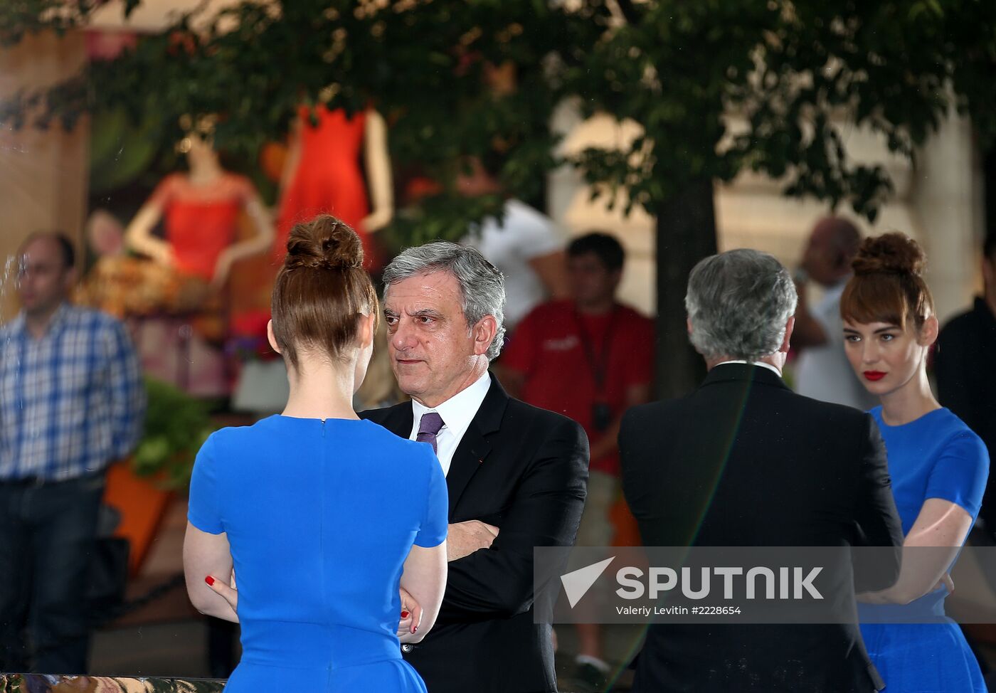 Dior fashion show on Red Square