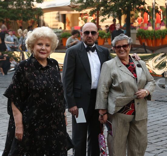 Dior fashion show on Red Square