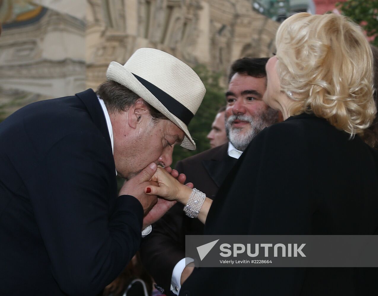 Dior fashion show on Red Square