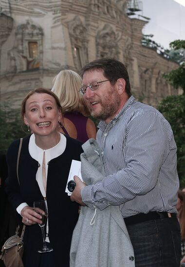 Dior fashion show on Red Square
