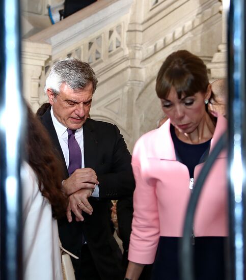 Dior fashion show on Red Square