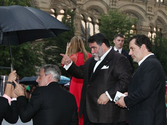 Dior fashion show on Red Square