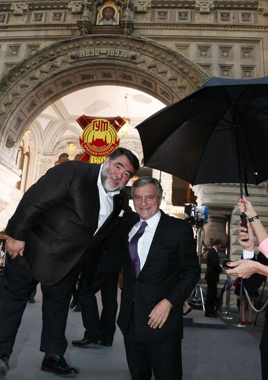 Dior fashion show on Red Square