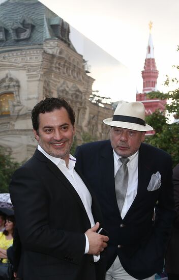 Dior fashion show on Red Square