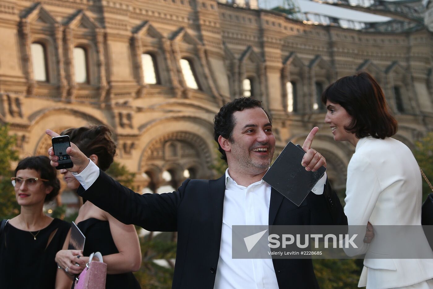 Dior fashion show on Red Square