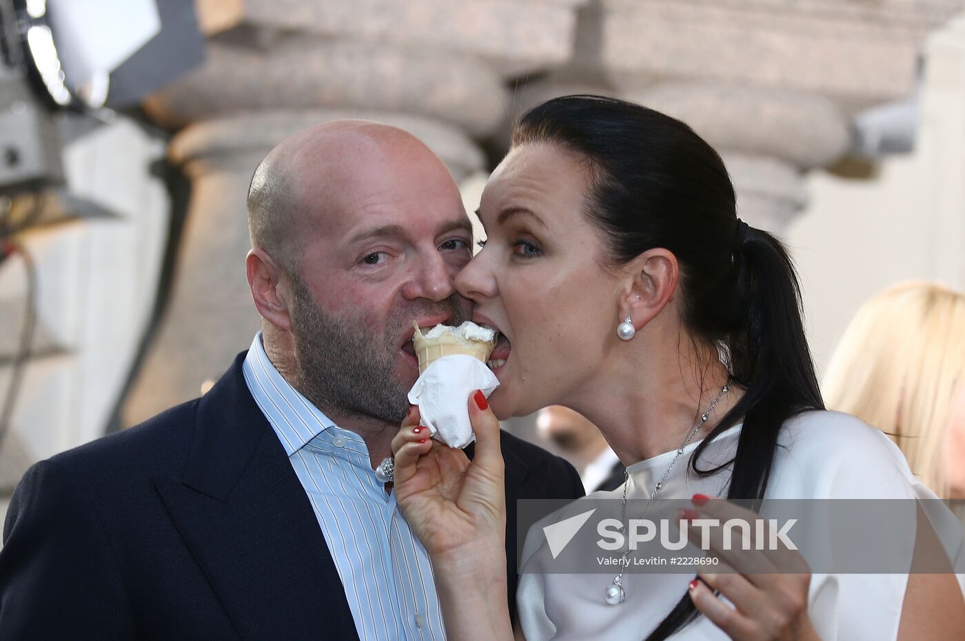 Dior fashion show on Red Square