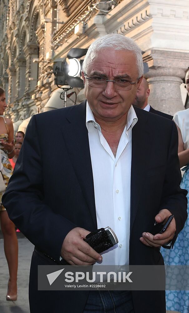 Dior fashion show on Red Square