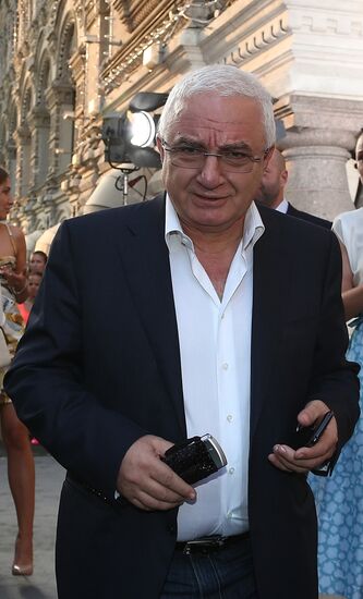 Dior fashion show on Red Square