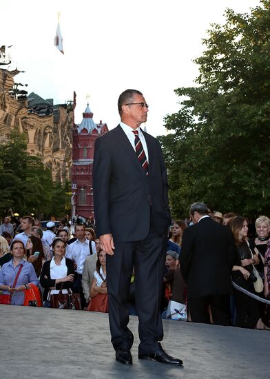 Dior fashion show on Red Square