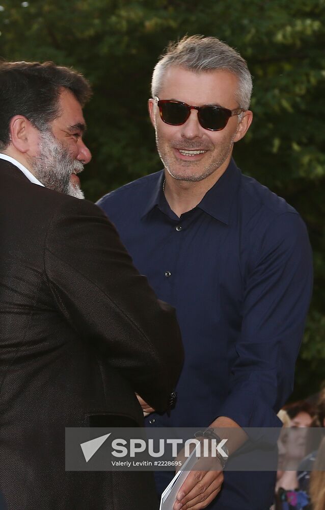 Dior fashion show on Red Square