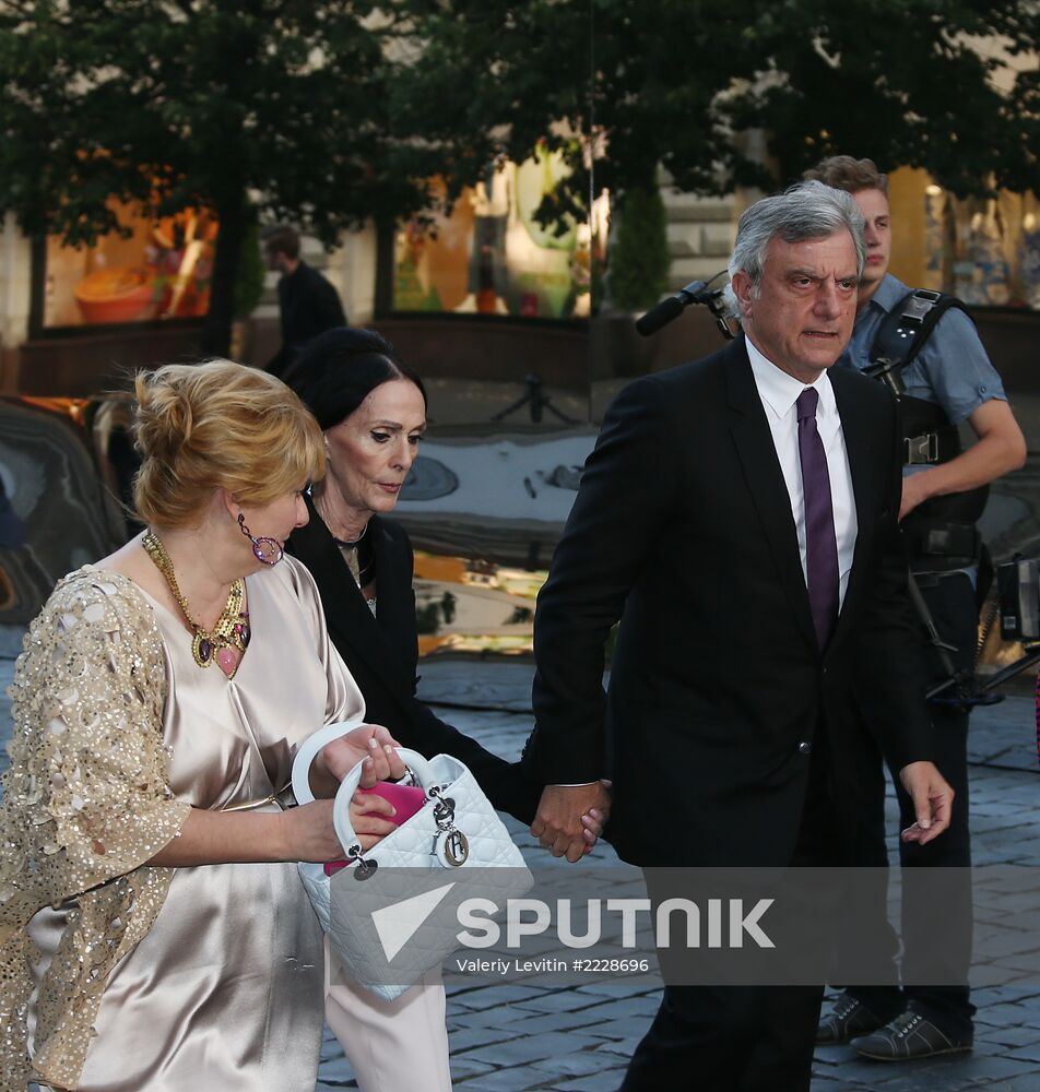 Dior fashion show on Red Square